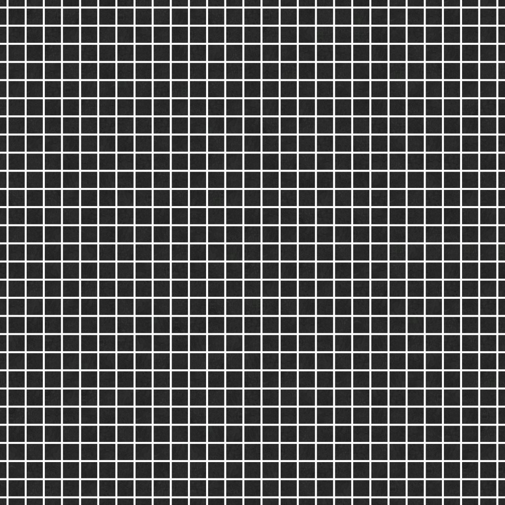 Qualis Ceramica Metro Boston Black 2X2 Mosaic - Black