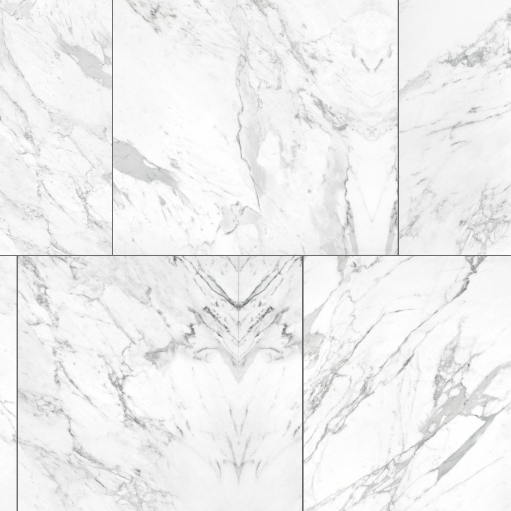 Qualis Ceramica Luxury Milano Statuario 32X32 Honed