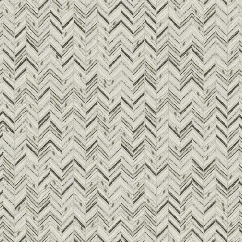Daltile Vertuo Stria Bravura, Chevron, 2X5, Matte - Stria Bravura