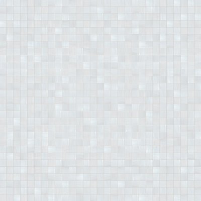 Qualis Ceramica Chelsea Collection 3"x3" White Glass Mosaic - 12" x 12"