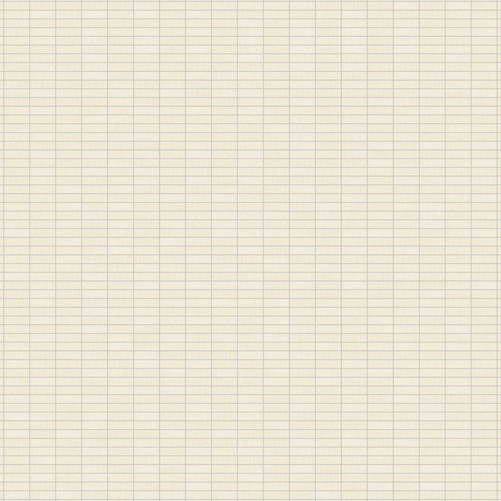 Daltile Fabric Art Modern Textile Beige, Straight Joint, 1X3, Matte - Modern Textile Beige