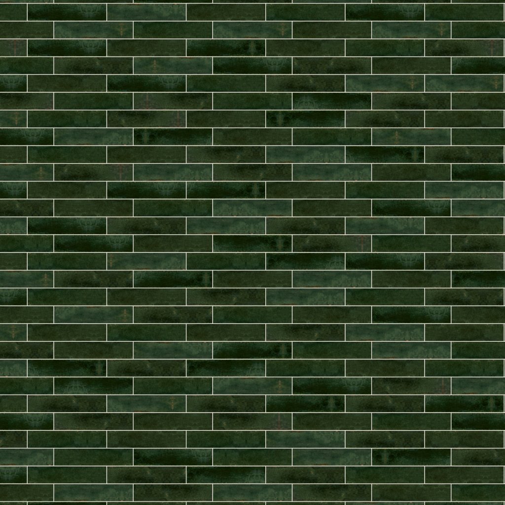 Qualis Ceramica Manhattan Greenwich Green 2X9