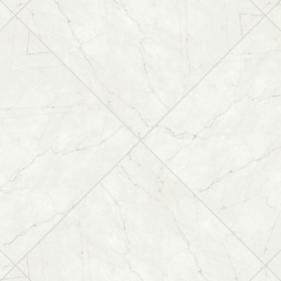 Qualis Ceramica Royal Stoneworks 36X36 Cloudstone White Honed - Herringbone