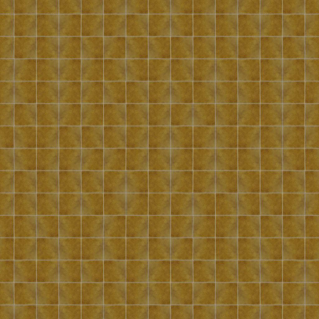 Marble Systems Mustard Crackled Ceramic Tile 4x4 - Mustard