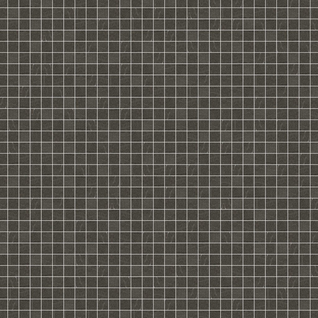 Qualis Ceramica Rhythm Rock Dark 2X2 Mosaic