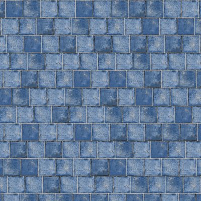 Qualis Ceramica Jamaica 5x5 Blue Gloss - Random Length