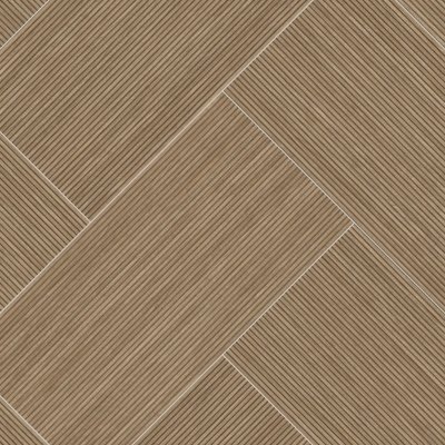 Qualis Ceramica Striata Wood 24x48 Oak - Herringbone