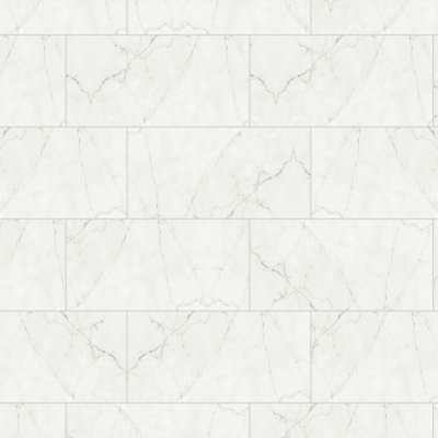 Qualis Ceramica Royal Stoneworks 12X24 Cloudstone White Honed - Alternating 1/3