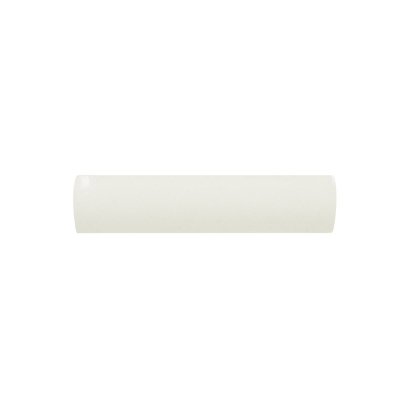 Marble Systems White Matte Quarter Round Ceramic Moldings 1 1/2x6 1/4 - White - 1 1/2" x 6 1/4" x 3/8"