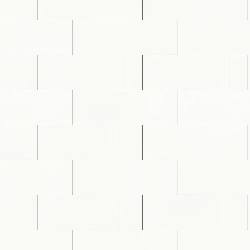 Qualis Ceramica Colours White 8X24W