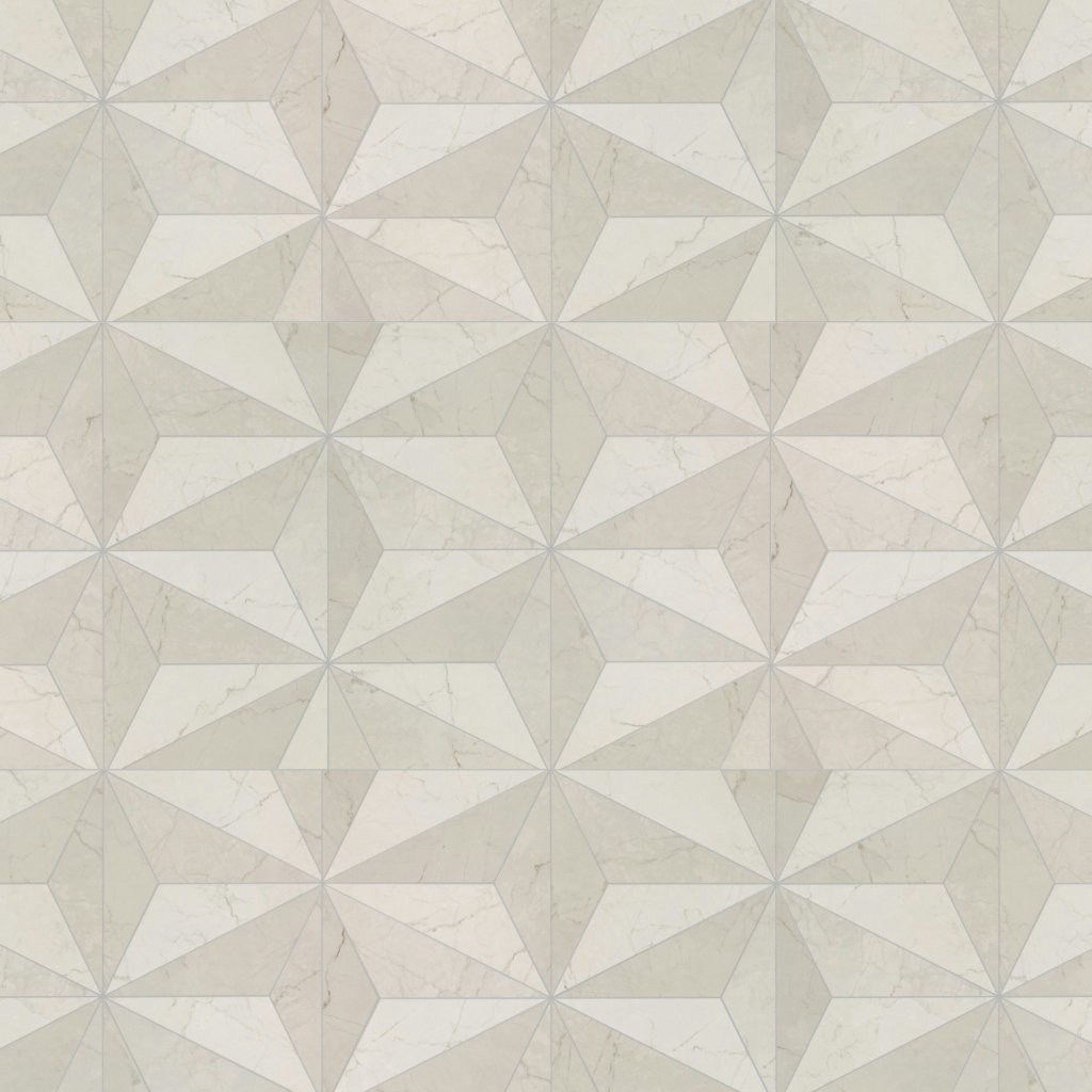 Daltile Sovran Kaleidoscope, Rectangle, 24X48, Satin - Kaleidoscope