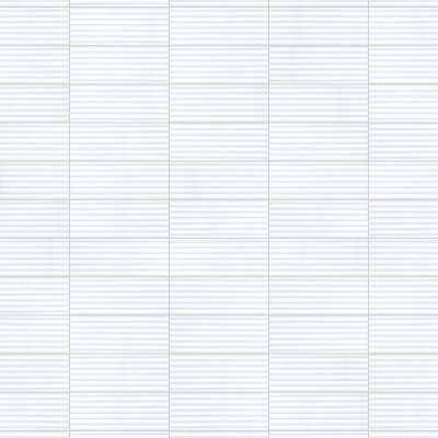 Qualis Ceramica Sausalito 5X13 White Gloss 02 - Grid