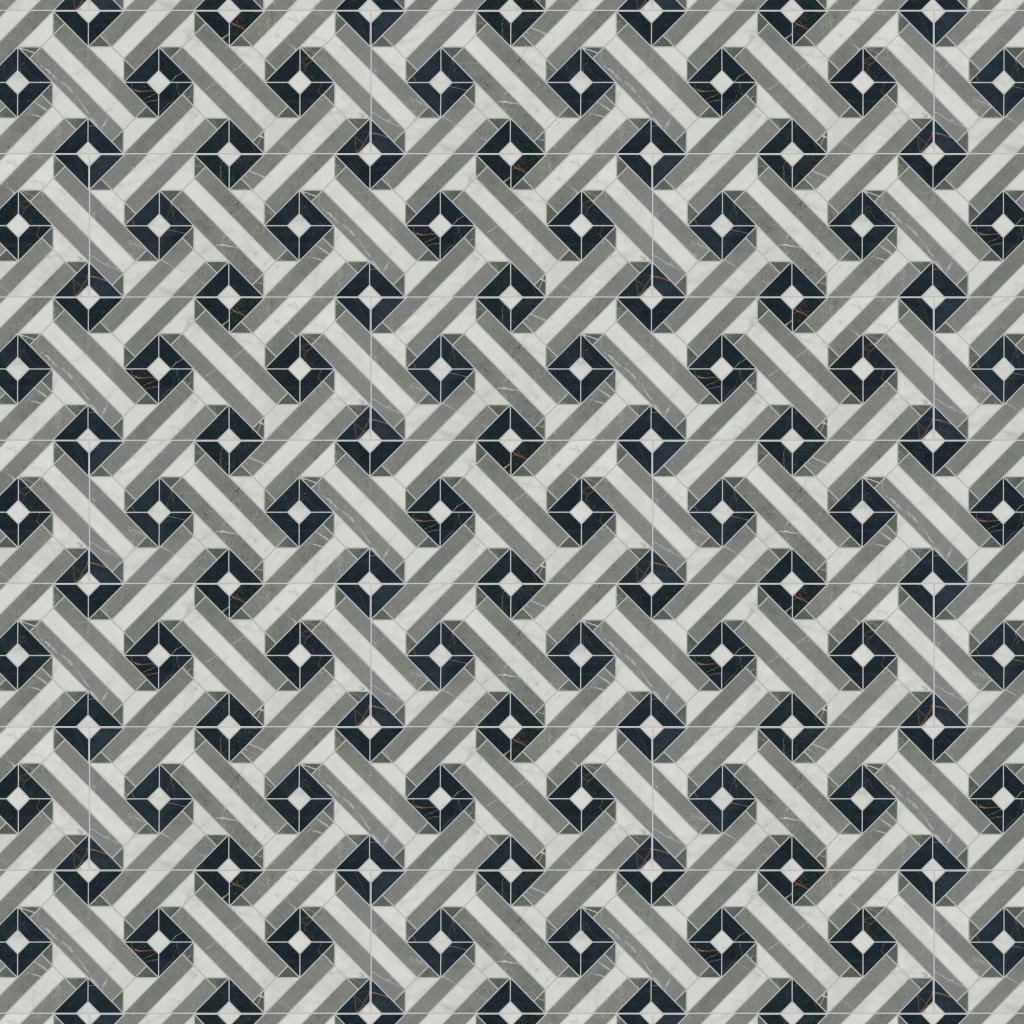 Daltile Sovran Lattice, Rectangle, 24X48, Satin - Lattice