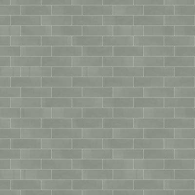 Qualis Ceramica Element Smoke Beveled 3X9 - Alternating 1/3