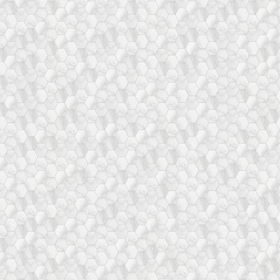 Qualis Ceramica Plata Statuario Brina 2 Hexagon Polished - 12" x 12"
