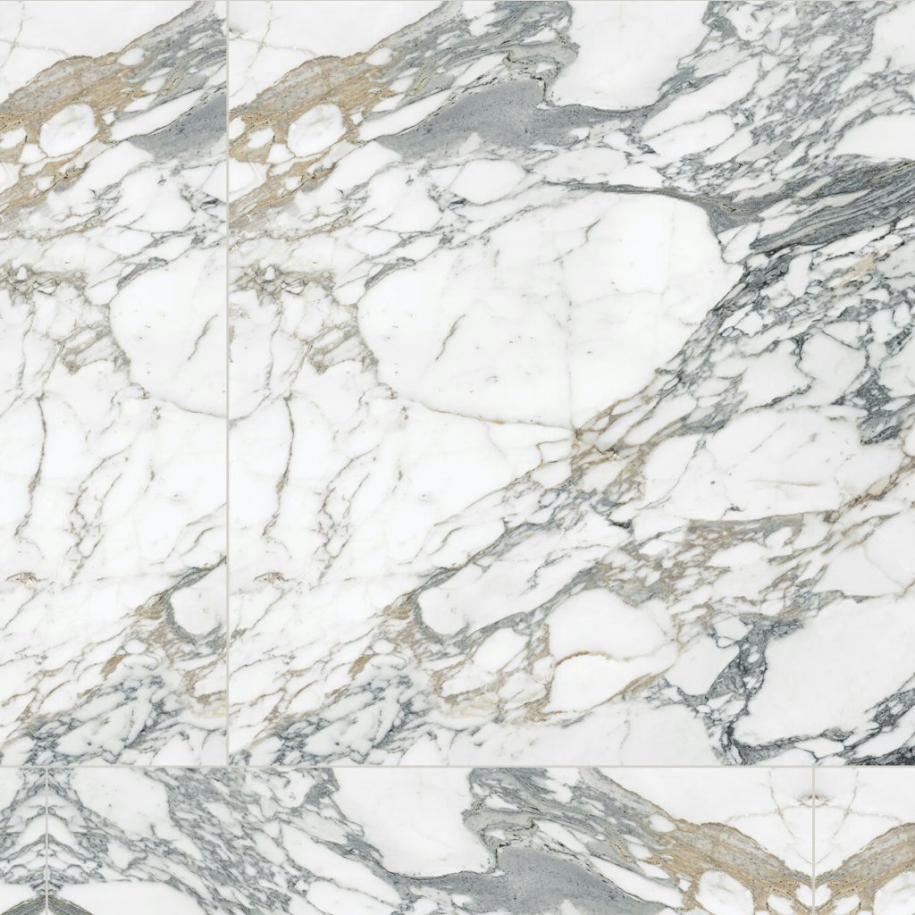 Qualis Ceramica Royal Stoneworks 48X48 Italian Arabescato Polished
