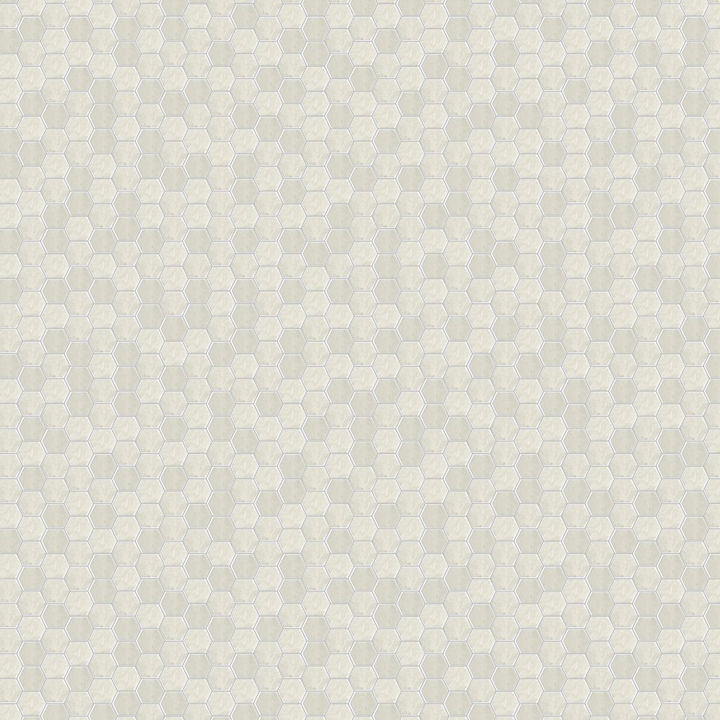 Daltile Prime Vitality White, Hexagon, 1 1/2X1 1/2, Matte - Vitality White