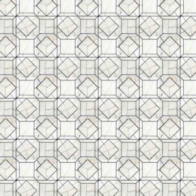 Marble Systems Calacatta Amber Honed Palazzo Marble Mosaic 12x12 - Calacatta Amber - 12" x 12" x 3/8"