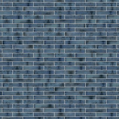 Qualis Ceramica Reactiv Aegean Blue 2X10W - 2" x 10"