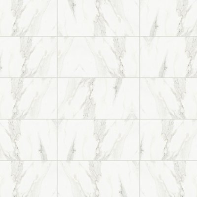 Qualis Ceramica Royal Stoneworks 12X24 Crown Calacatta Polished - Grid