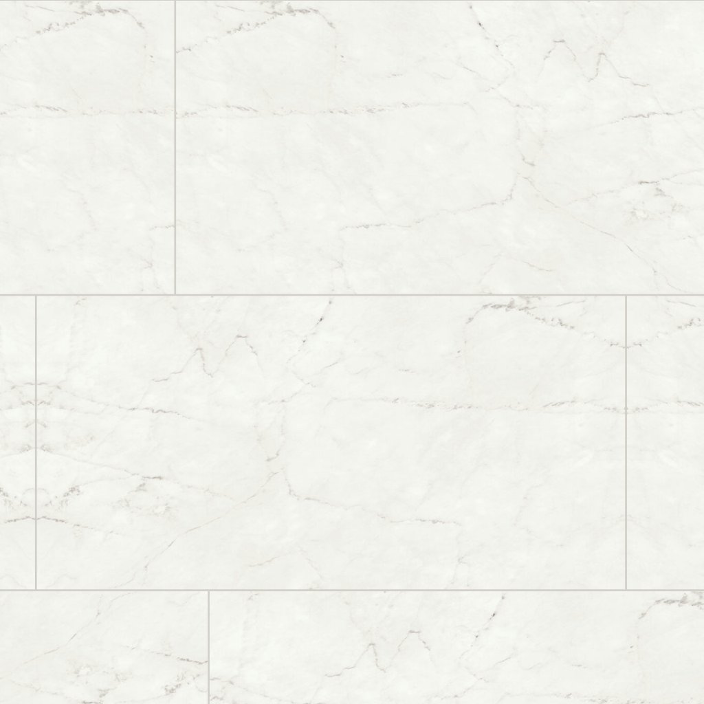 Qualis Ceramica Royal Stoneworks 24X48 Cloudstone White Honed