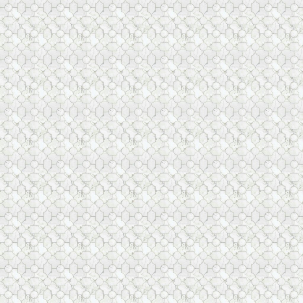 Marble Systems Calacatta Tia Polished Chatham 2 Marble Mosaic 9 7/8x9 7/8 - Calacatta Tia