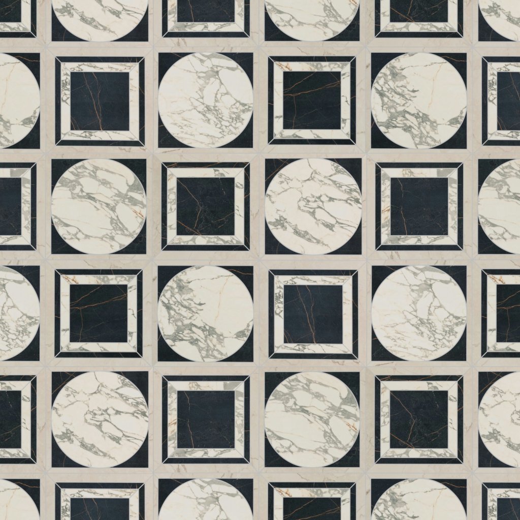 Daltile Sovran Geometric, Rectangle, 24X48, Satin - Geometric