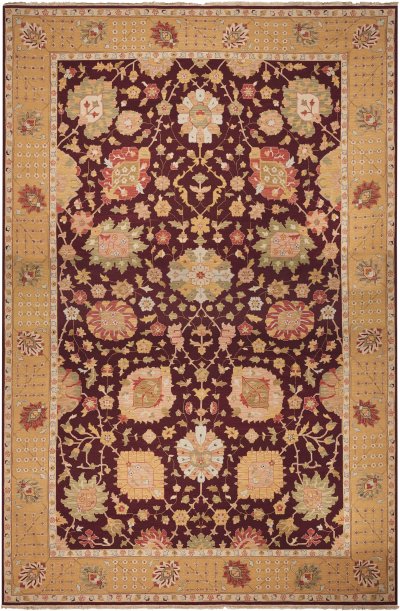 Nourison Home Nourison Nourmak S169 8'10" x 11'10" Burgundy Traditional Indoor Rug - 5'10" x 8'10"