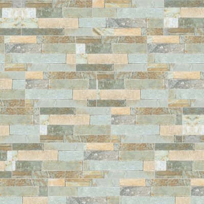 Qualis Ceramica Ledger Stone 6x24 Split Face Corner - Random Length