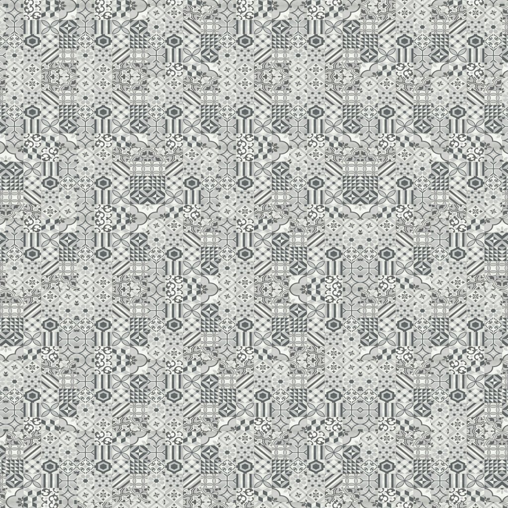 Qualis Ceramica Form 8x8 Ice Deco Blend
