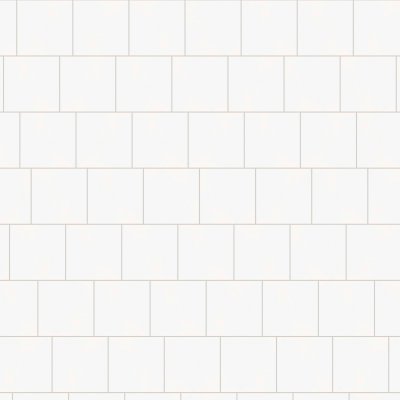 Qualis Ceramica Hamptons Collection Floodplain Field Tile Ivory - 8" x 8"