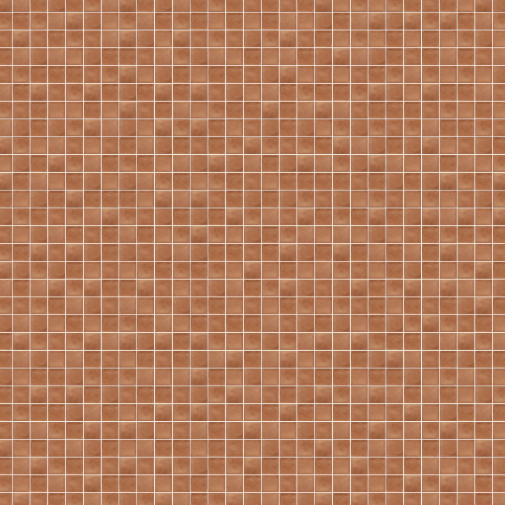 Qualis Ceramica Charleston Summerville Cotto 2X2 Mosaic - Orange