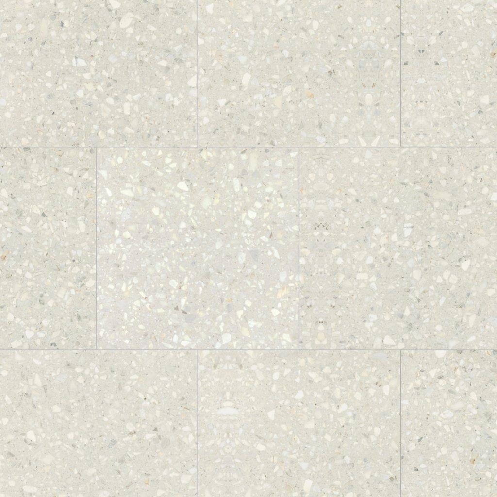 Daltile Outlander Moonlight, Square, 24X24, Medio, Stepwise, Matte - Moonlight