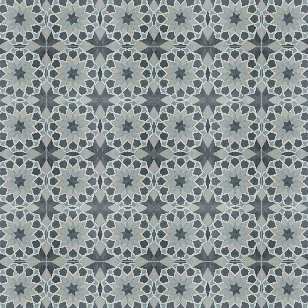 Marble Systems Laila Honed Limestone Mosaic 10x10 - Laila