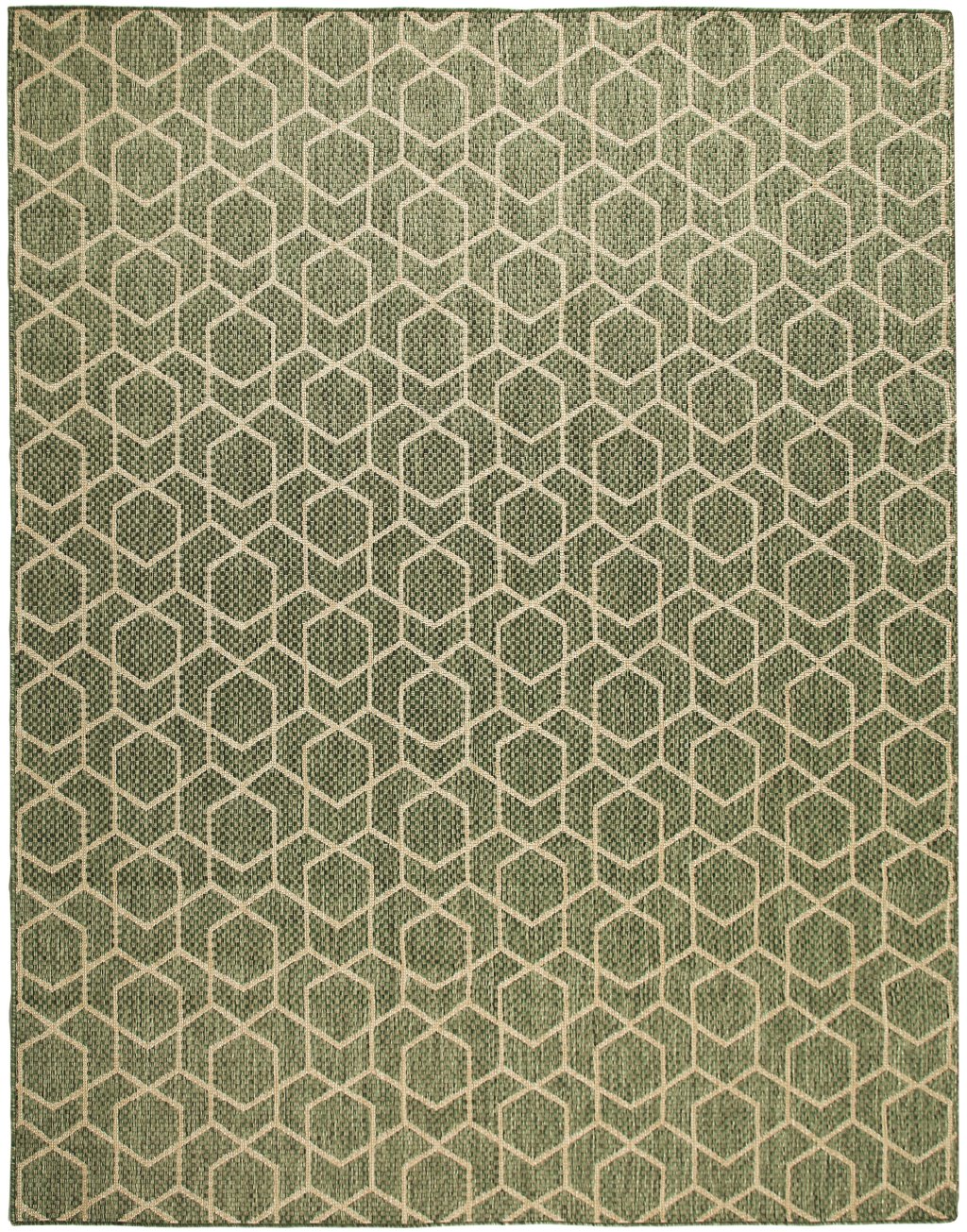 Nourison Home Nourison Horizon Indoor/Outdoor HOZ01 9' x 12' Green Modern Rug