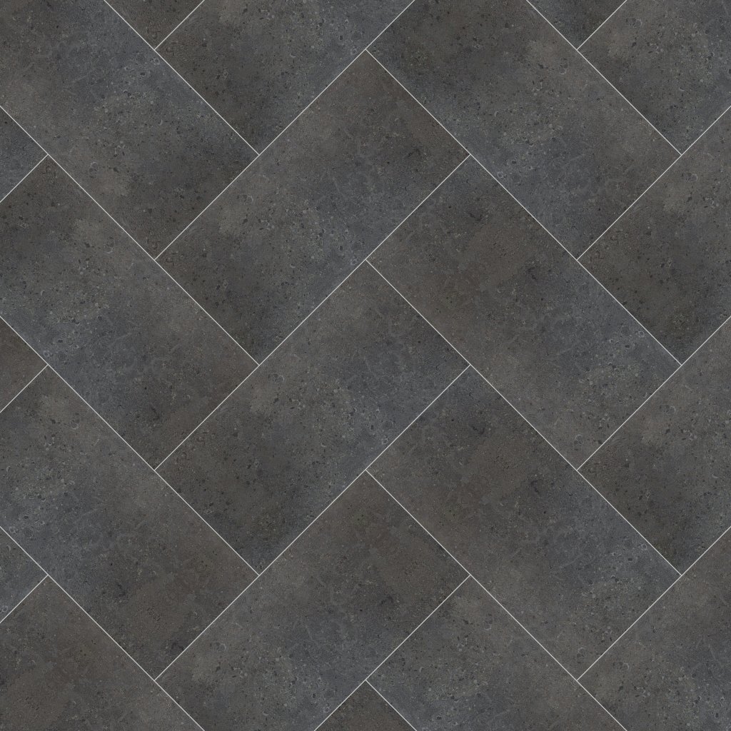 Daltile Dignitary Governor Black, Rectangle, 12X24, Matte - Governor Black