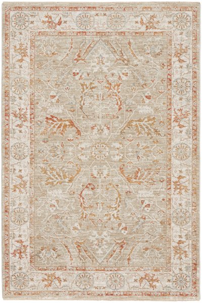 Nourison Home Nourison Asher ASR01 3'11" x 5'11" Sage Ivory Vintage Indoor Rug - 3'11" x 5'11"