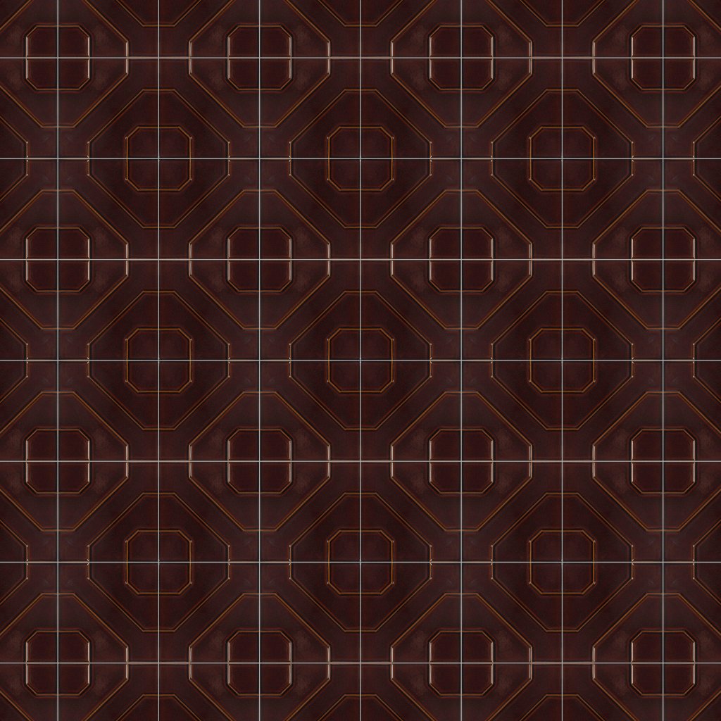 Marble Systems Rich Cinnamon Glossy Kodye Ceramic Accent Tiles 8x8 - Rich Cinnamon