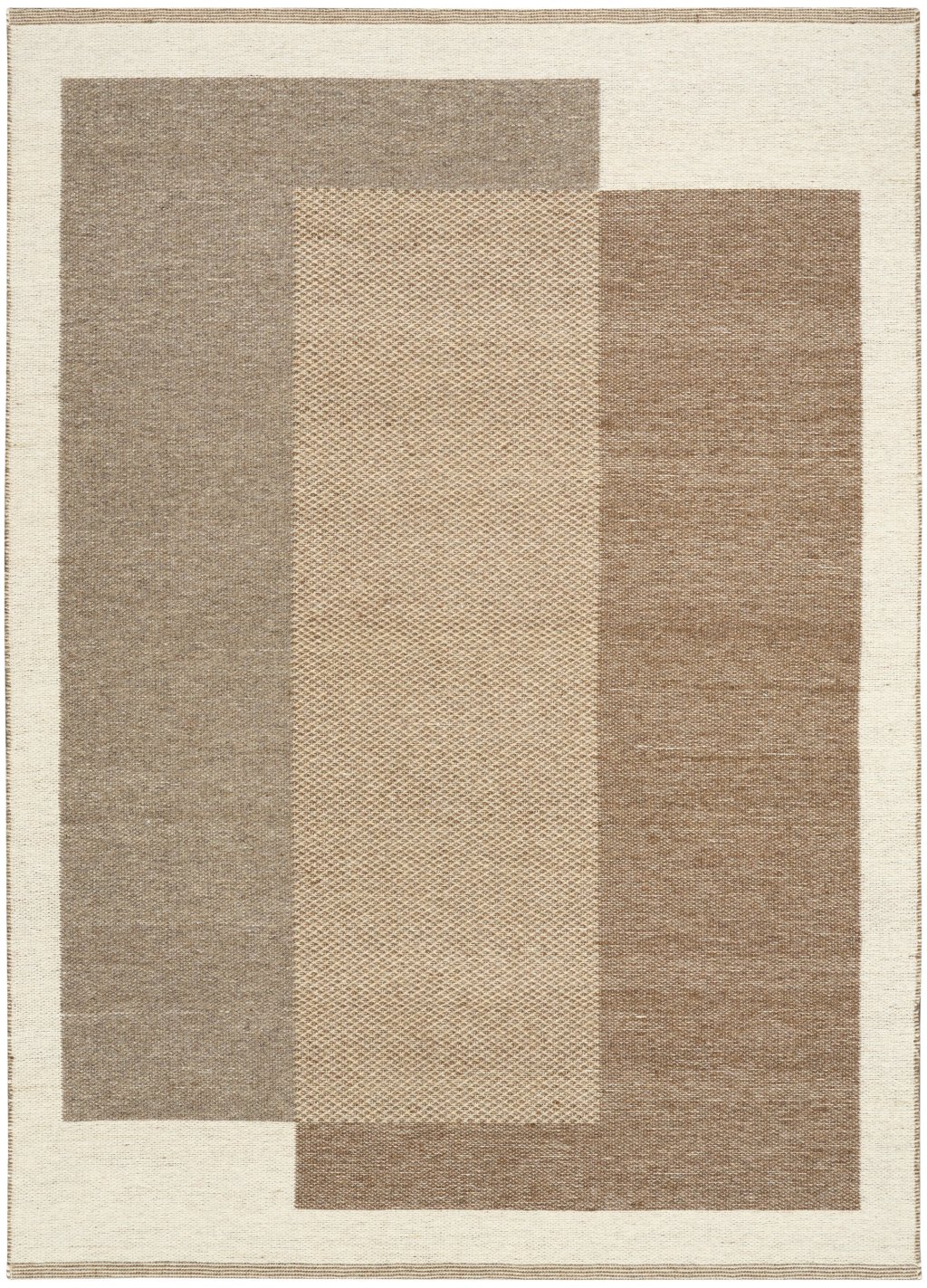 Nourison Home Nourison Copenhagen CPN02 8' x 10' Ivory Mocha Mid-Century Modern Indoor Rug