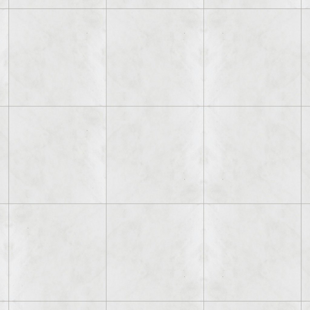 Marble Systems Glacier Honed Marble Tile 18x18 - Glacier