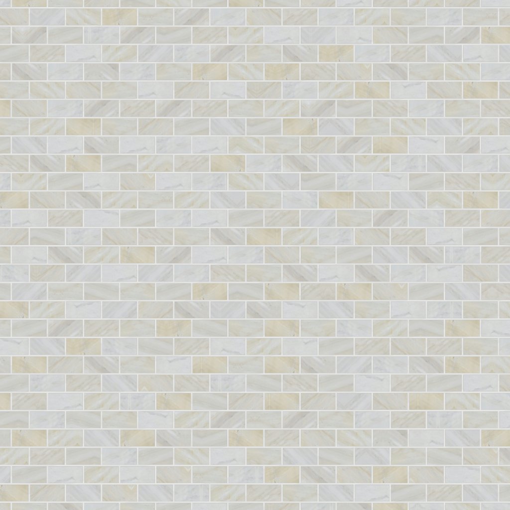MSI Athena Beveled Tile 2X4 - Gold
