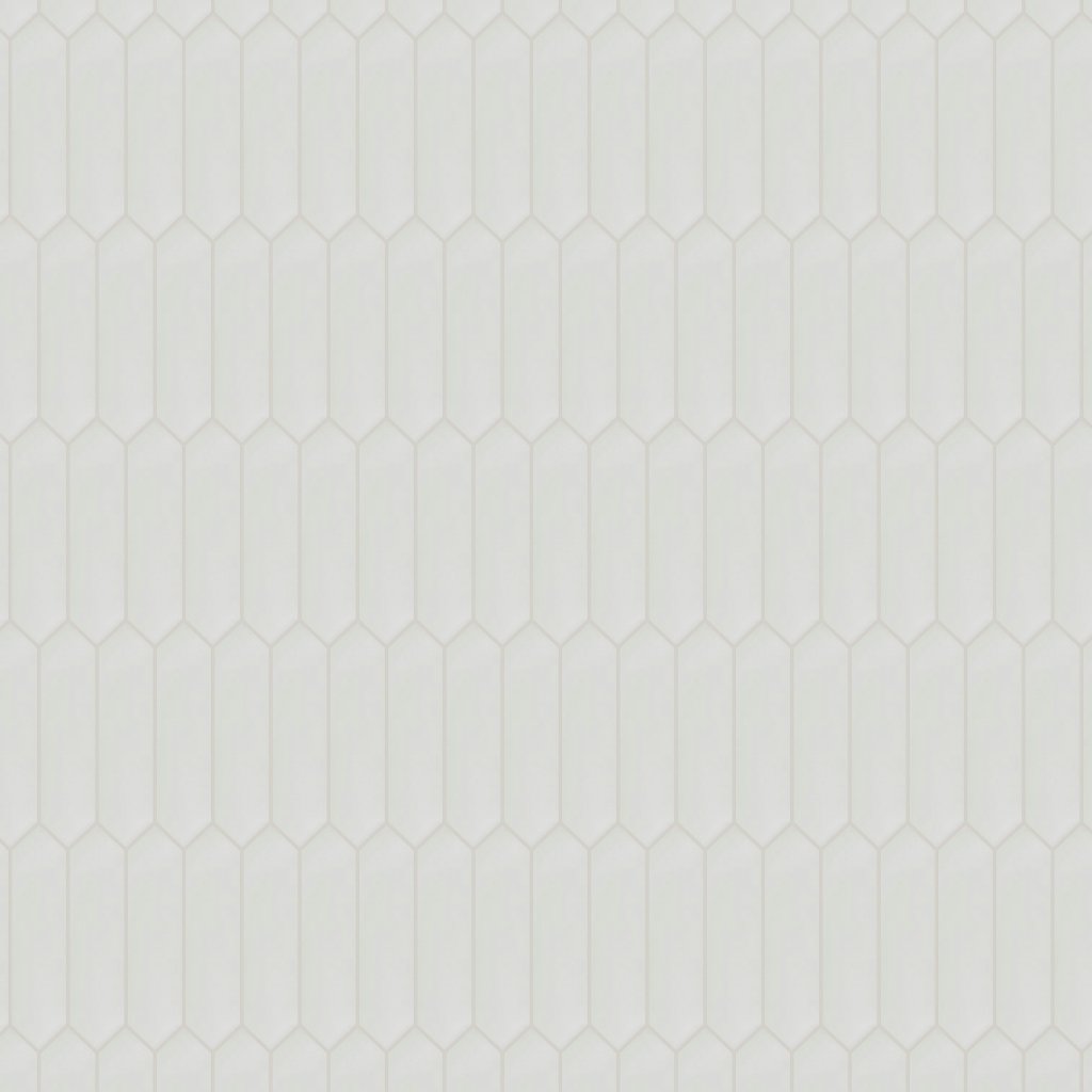 Qualis Ceramica Hamptons Collection Fence Field Tile 3” X 12” Matte Cinder