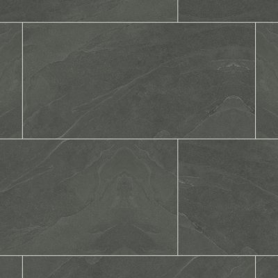 Qualis Ceramica Nord 24x48 Carbon - Alternating 1/3