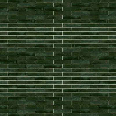 Qualis Ceramica Manhattan Greenwich Green 2X9 - Alternating 1/2