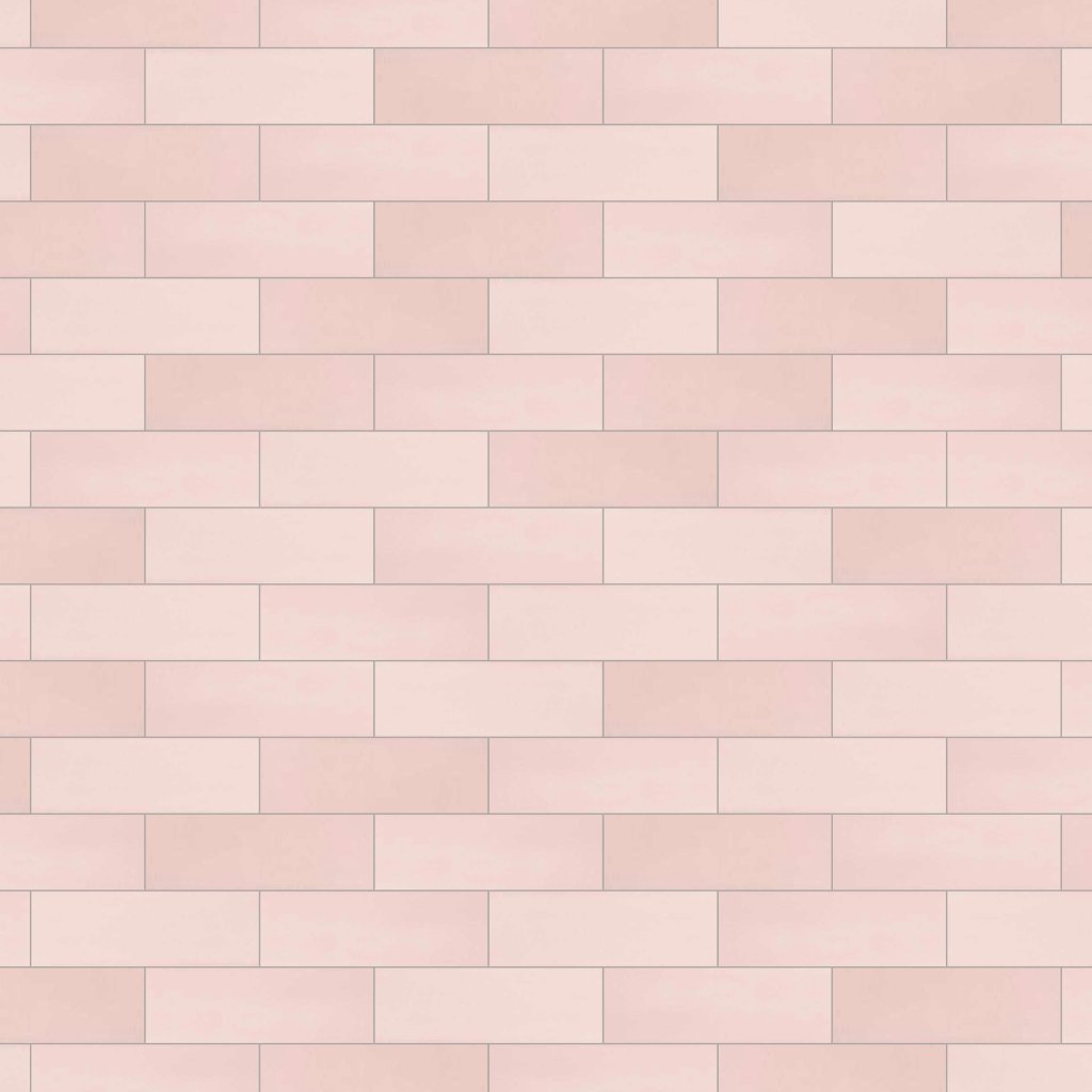 Marble Systems Rosie Glossy Subway Ceramic Tile 4x12 - Rosie
