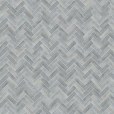 Qualis Ceramica Aruba 2x6 Steel Gloss - Herringbone