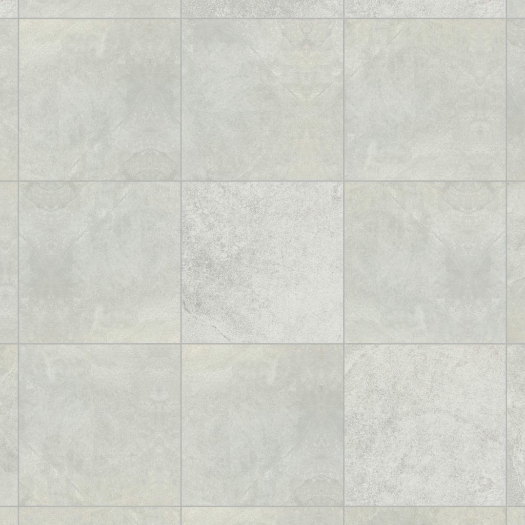 Daltile Choice Weathered White , Square, 18X18, Matte - Weathered White