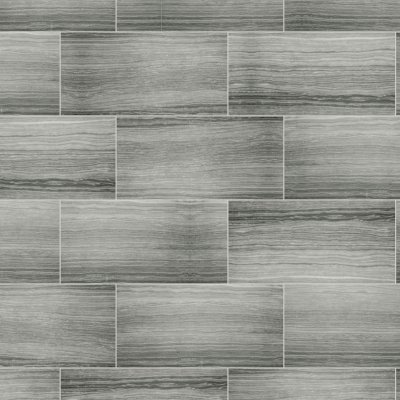 Qualis Ceramica Eramosa 12X24F Carbon - Alternating 1/3