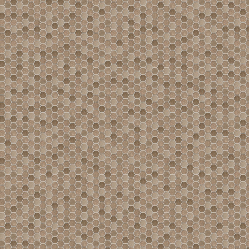 Daltile Vintage Hex Relic Umber, Hexagon, 1.5, Matte - Relic Umber
