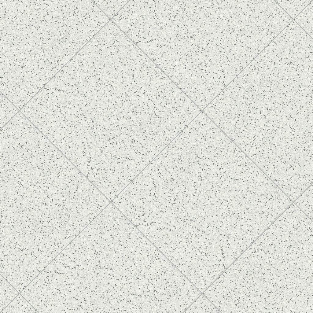 Daltile Modernist Bertoia White, Square, 24X24, Matte - Bertoia White